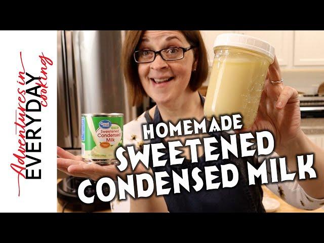 Super easy - Homemade Sweetened Condensed Milk