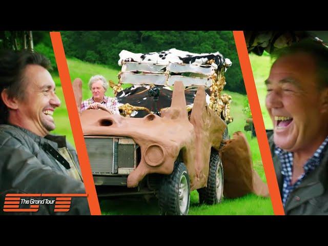 James May's 5 Tonne Mud Car Falls Apart | The Grand Tour