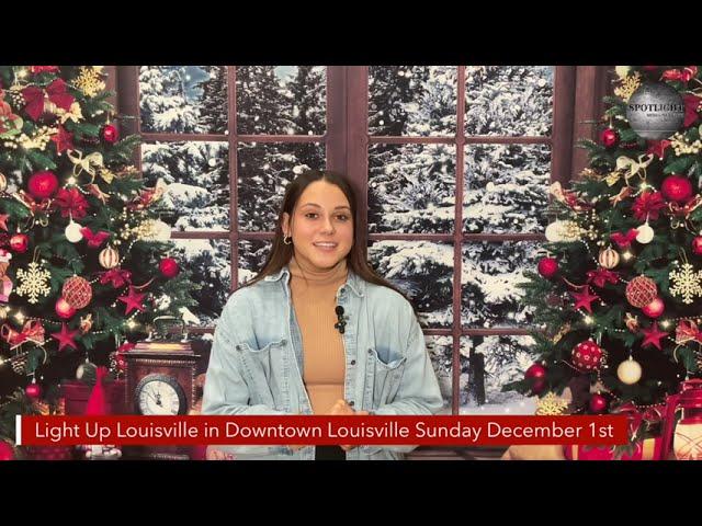 Maddie Birone talks about Light up Louisville!