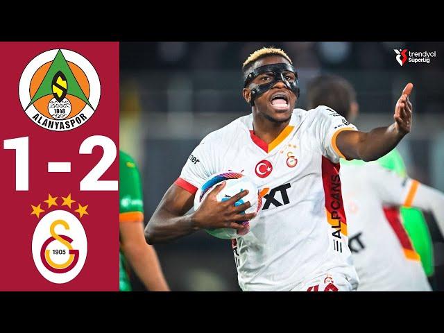 Alanyaspor - Galatasaray 1-2 Maç Özeti | Süper Lig - 2024/2025