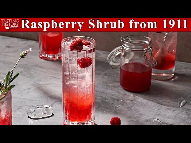 Raspberry Shrub - How to Drink Vinegar