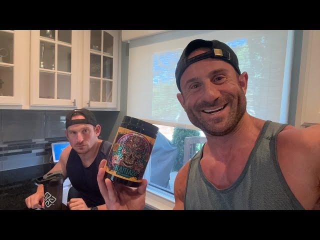 Dark Labs Maniaco Pre-Workout!  High Stim Saturday Chest Day!