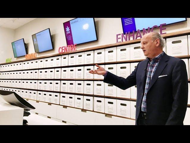 Preview of a Nova Scotia cannabis shop within a liquor store