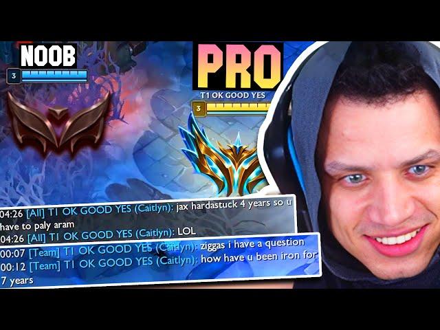 TYLER1: CARRYING IRON NOOBS IN ARAM !