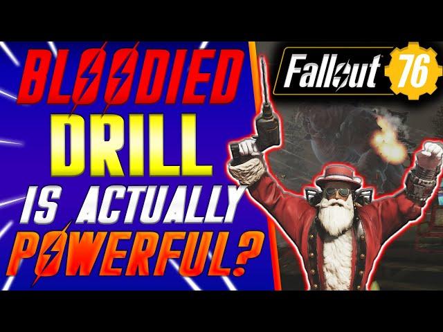 Let's Roll The Deadliest Bloodied Drill Legendary Effects in Fallout 76! I Was Surprised!