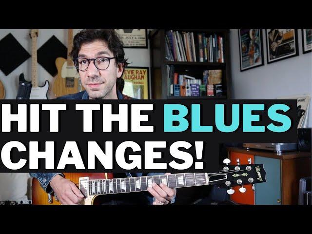 Make The BLUES Chord Changes When SOLOING!