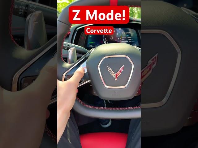 Z Mode! | 2023 Corvette C8 Z51 (70th anniversary) #shorts