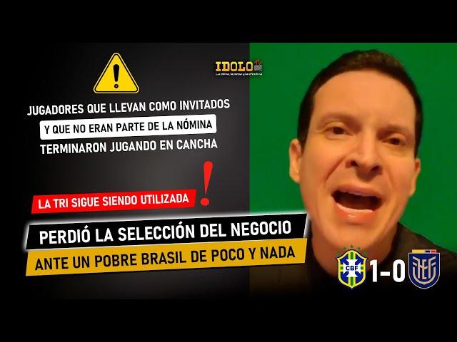 La Selección de Ecuador sigue siendo utilizada para hacer negocios.