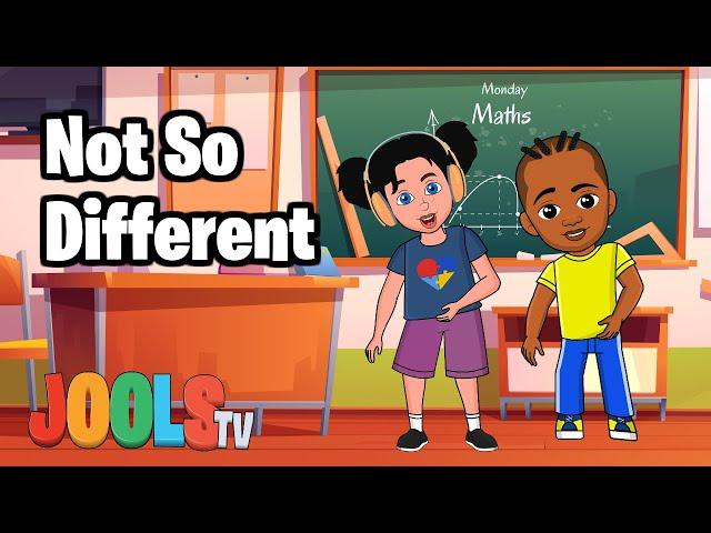 Not So Different | Trapery Rhymes + Hip Hop Kids Songs by Jools TV