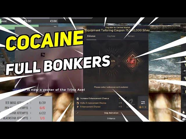 Daily Black Desert Online Plays: COCAINE GOES FULL BONKERS