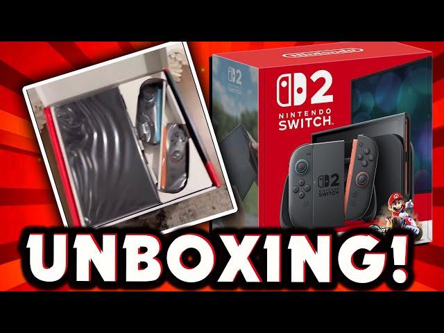 Nintendo Switch 2 UNBOXING! WOW! Release Date Announced!
