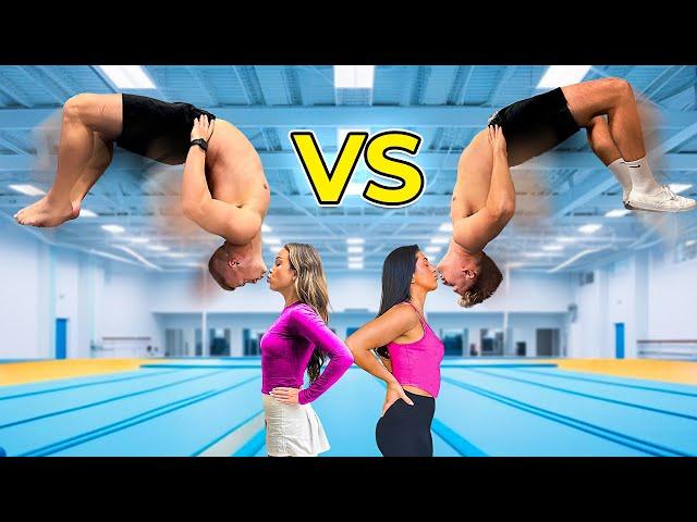 COUPLES ULTIMATE GYMNASTICS CHALLENGE! ft. Jack Payne & Affaf