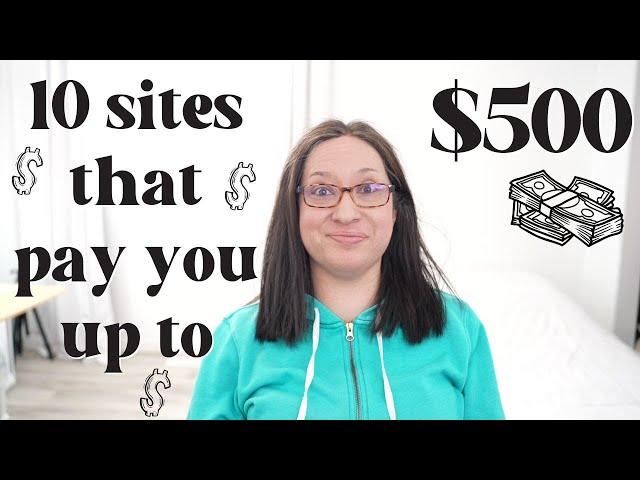 10 Sites that Pay Up to $500+ to write | get paid for articles with sites that pay you money