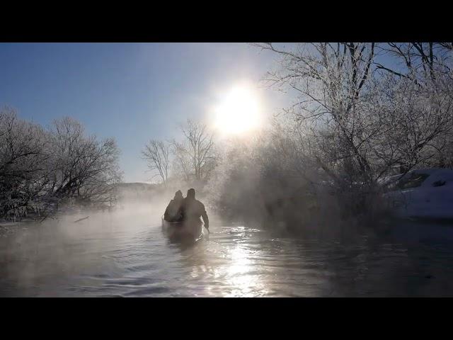 Untouched HOKKAIDO : Japan Hokkaido Kushiro-Shitsugen National Park Canoe Tour -winter- 【4K】