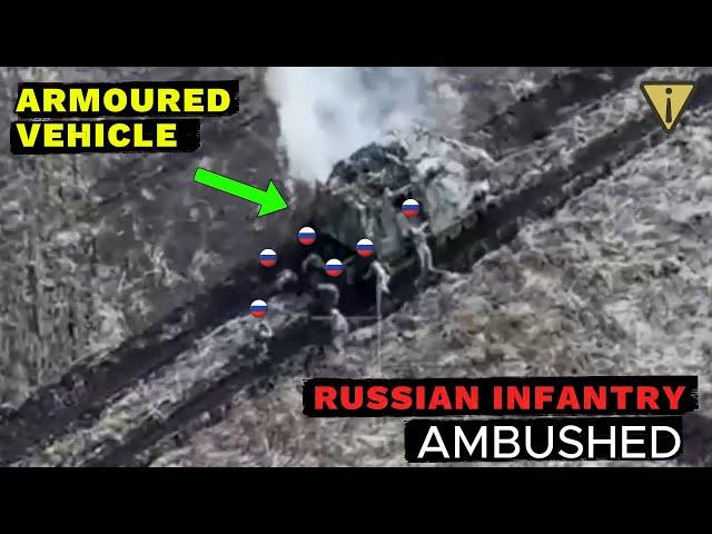 Ukraine’s SNIPER Team Sets Perfect Ambush Against Russian BTR-82A! Ambush Intense Combat Footage!