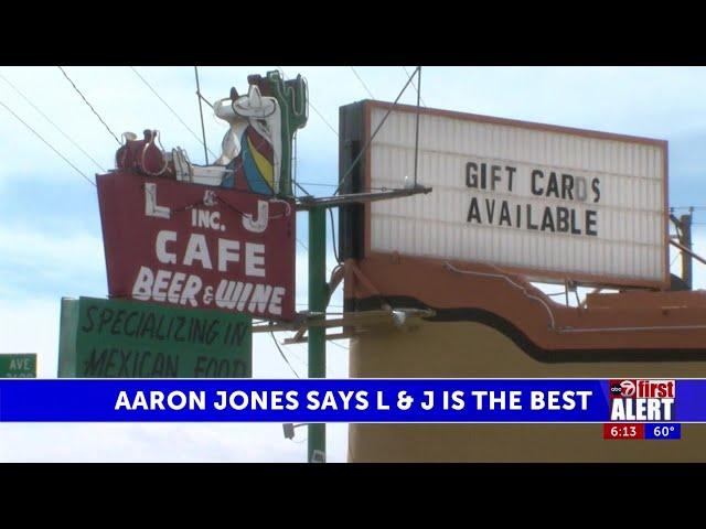 Aaron Jones shares which El Paso spot is “the best” for Mexican food on national stage