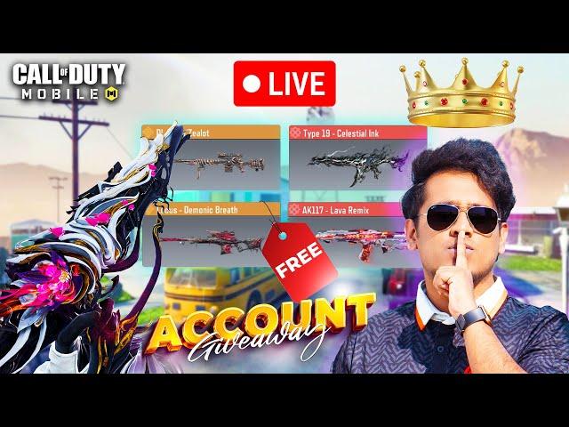Live: COD:M Mythic Account Giveaway! Late Night Secret Stream!
