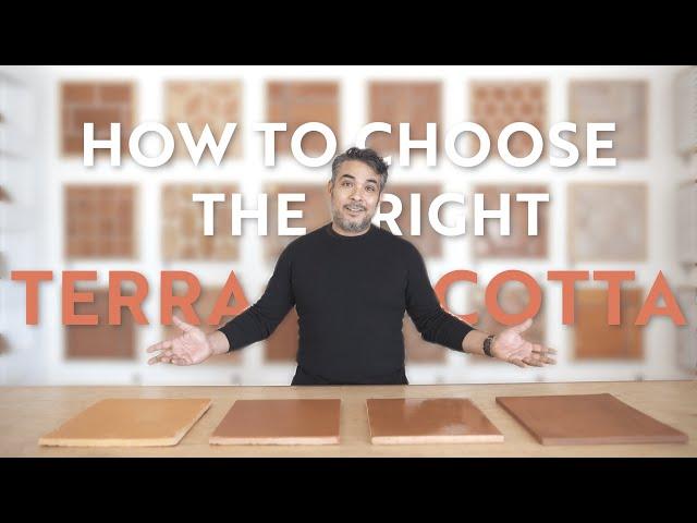 How To Choose The Right Terracotta For You | Tile 101 With Clay Imports (Español CC)