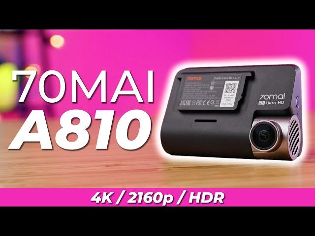 70mai A810 - NAJLEPSZY (?) rejestrator samochodowy z 4K HDR  [WSPÓŁPRACA PŁATNA]