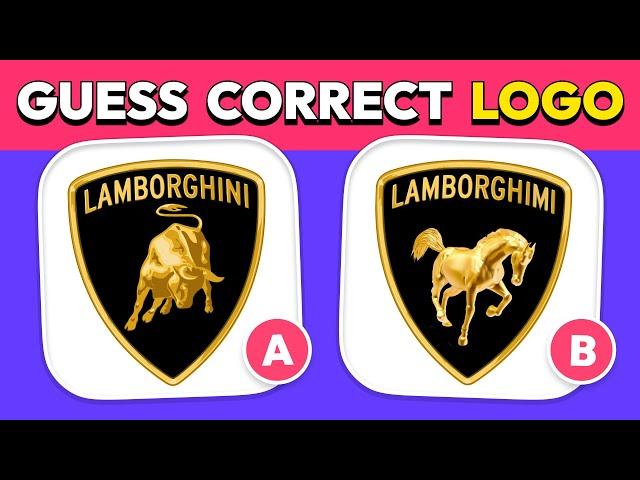 Guess the Correct CAR LOGO  Ultimate Car Quiz - Easy, Medium, Hard levels