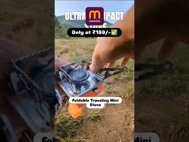 Travelling mini stove under Rs.180 #homeproducts #meeshofinds #reels #shorts #viral #ytshorts #stove