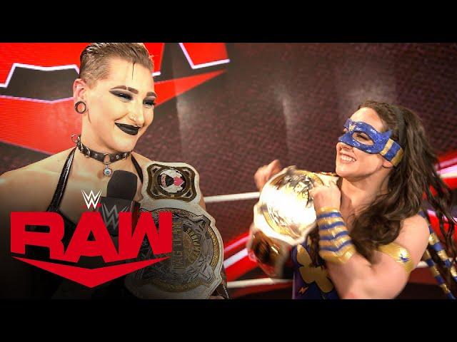 Rhea Ripley & Nikki A.S.H. reflect after an emotional victory: Raw Exclusive, Sept. 20, 2021