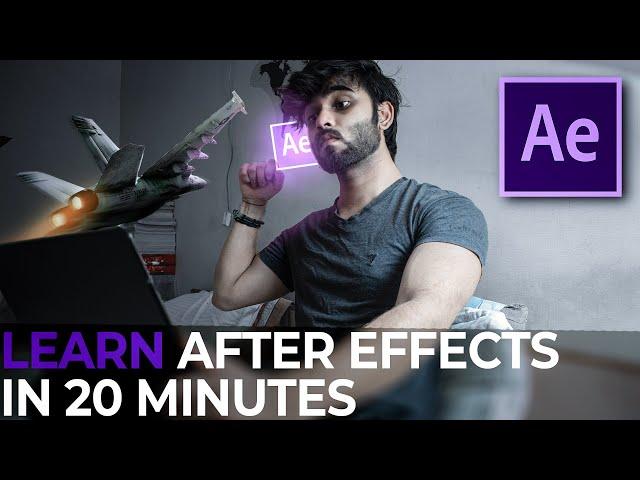 LEARN AFTER EFFECTS IN 20 MINUTES | EASY | HINDI | BEGINNERS LEVEL | VFX ARTIST FROM INDIA