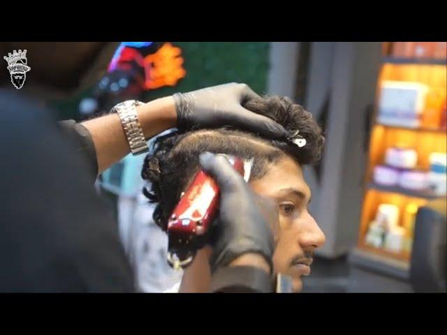 SKIN FADE HAIRCUT | RAINBOW BEAUTY AND TATTOO#rainbowasmr #haircut #barbershop #menshairstyle