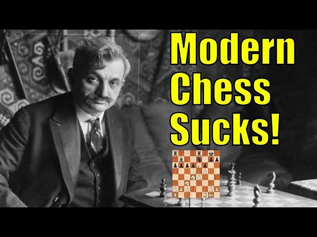 Lasker's SIMPLE and CLEAR Chess Would Dominate Today's Game!