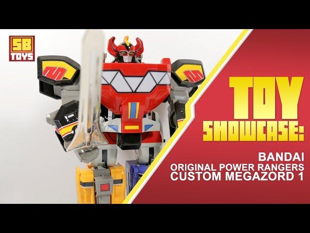 SB Toys Showcase: Original BANDAI Mighty Morphin Power Rangers Custom Megazord (BD15 Decals)