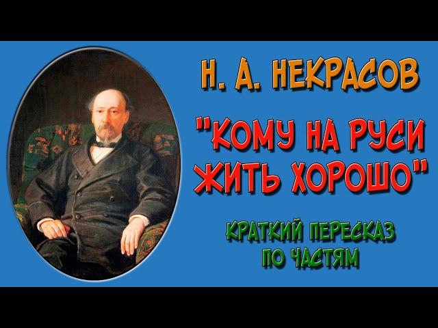 Кому на Руси жить хорошо. Краткое содержание