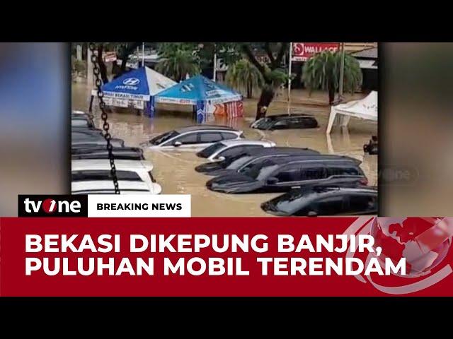 Terkini Banjir di Kawasan Taman Galaxy, Ketinggian Air Capai Tiga Meter | Breaking News tvOne