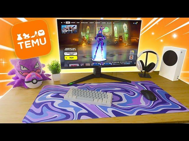 I built a Budget Gaming Setup using TEMU!