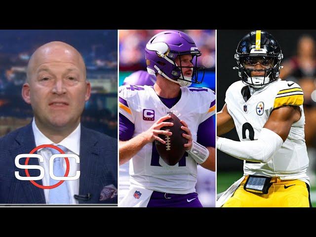 ESPN SC | Hasselbeck on Week 3: Steelers move to 3-0 on big day for Fields, Sam Darnold throws 4 TDs