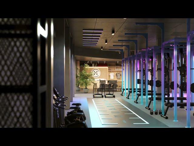 Cross Fit Gym | CG Animation