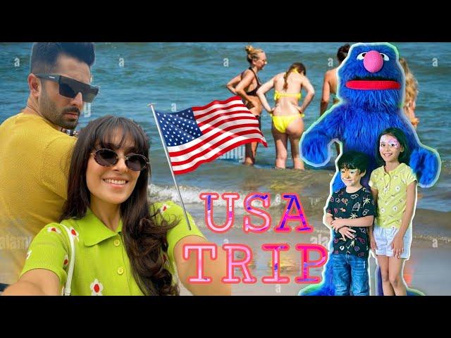 Ayeza Khan and Danish Taimoor Family TRIP to USA