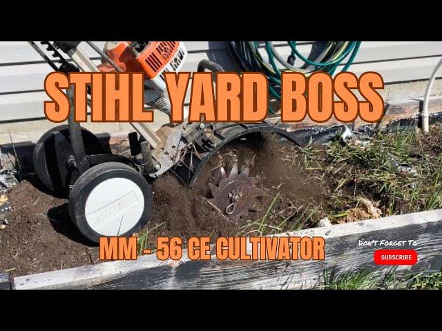 Yard Boss Turns Soil! Easy Rototiller / Cultivator Attachment