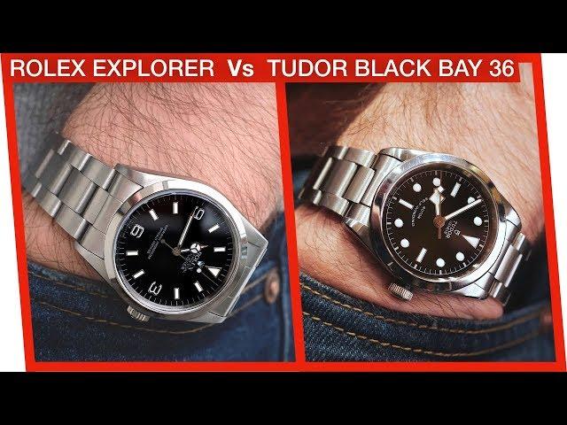 Rolex Explorer Vs Tudor Black Bay 36 - HANDS ON REVIEW