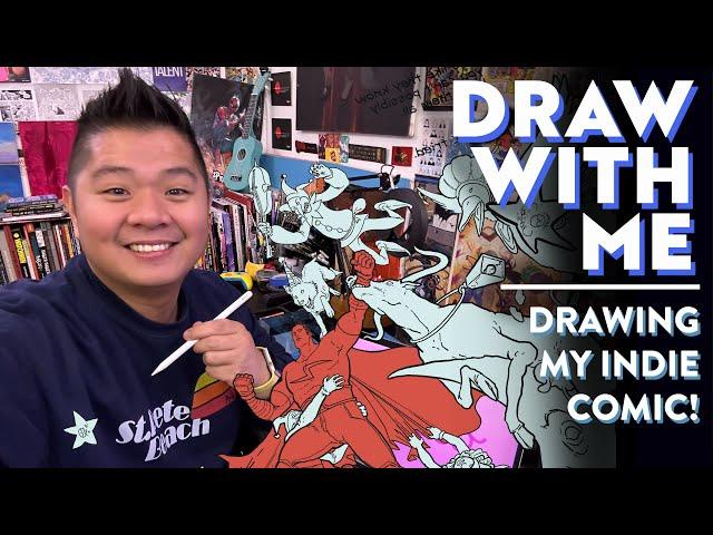 Drawing My Indie Comic! Draw With Me