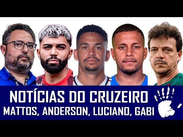 NOTÍCIAS DO CRUZEIRO: FESTA DE ANDERSON, GABIGOL, LUCIANO, DINIZ, MATTOS E MUDANÇA NO MINEIRO