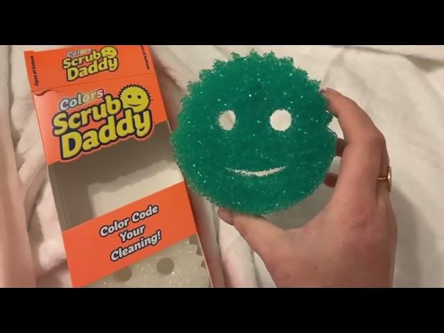 Scrub Daddy Color Sponges   Scratch Free Multipurpose Dish Sponges for Kitchen, Bathroom + More Revi