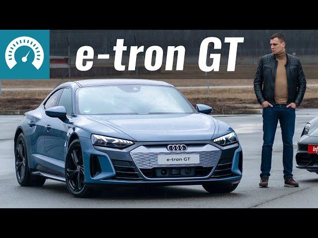 Новый AUDI e-tron GT. Tesla отдыхает?!