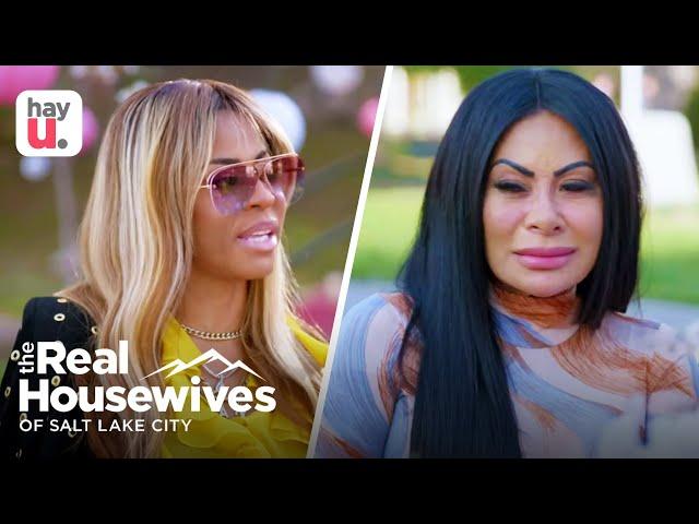 Mary Cosby Storms Out From "Peace Dinner" | Season 2 | Real Housewives of Salt Lake City