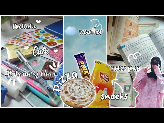 Study vlog|PRODUCTIVE day |Muslimah high school student Living alone