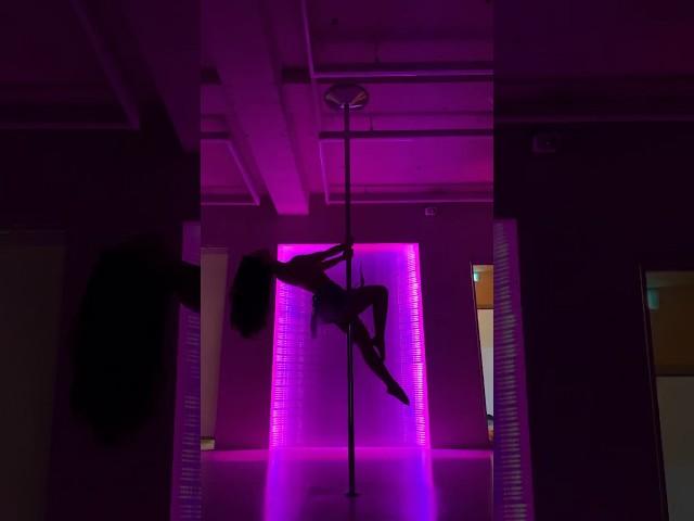 폴댄스 44회차 초급 | 밤 | 폴싯 | p포즈 | 마티니 변형 | 티파티 변형 | poledance