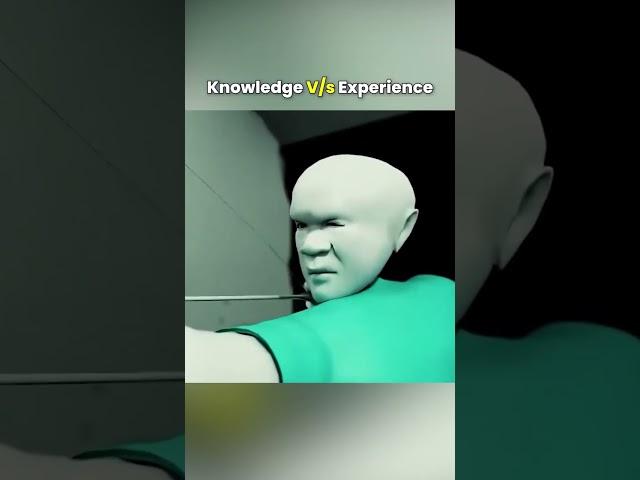 Knowledge vs Experience @VedPrepPhysicsAcademy #physicsmotivation #motivationalstatus #vedprep