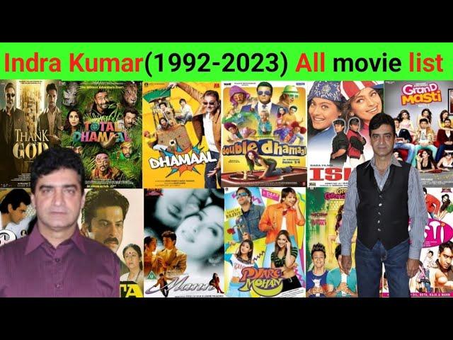 Director Indra Kumar all movie list collection and budget flop and hit movie #bollywood #Indra Kumar