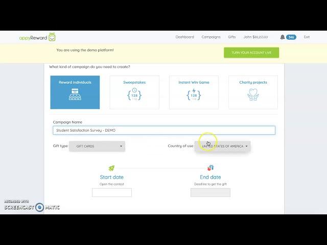 appyreward for Typeform