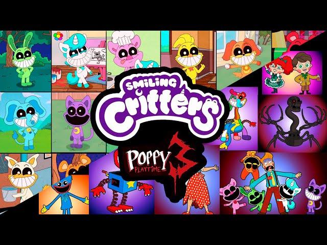 Smiling Critters  & Poppyplaytime FULL RECAP CARDBOARDS ANIMATIONS Voicelines!!