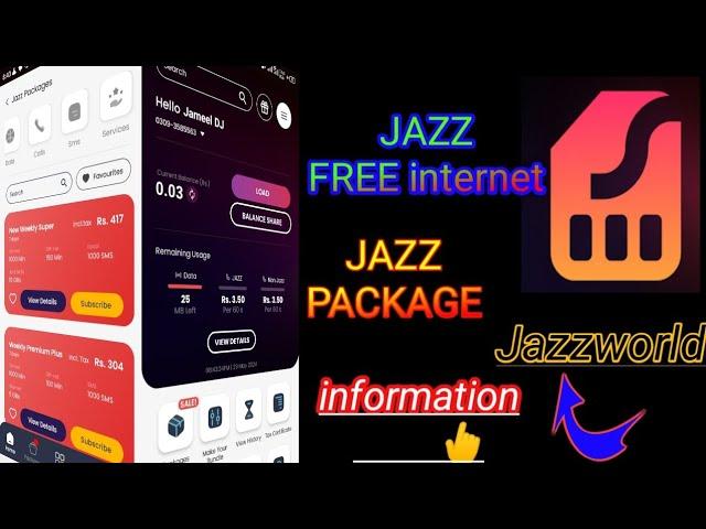 Jazz world ke important information or jazzworld sa free MB kaise ley] #Jazzworld